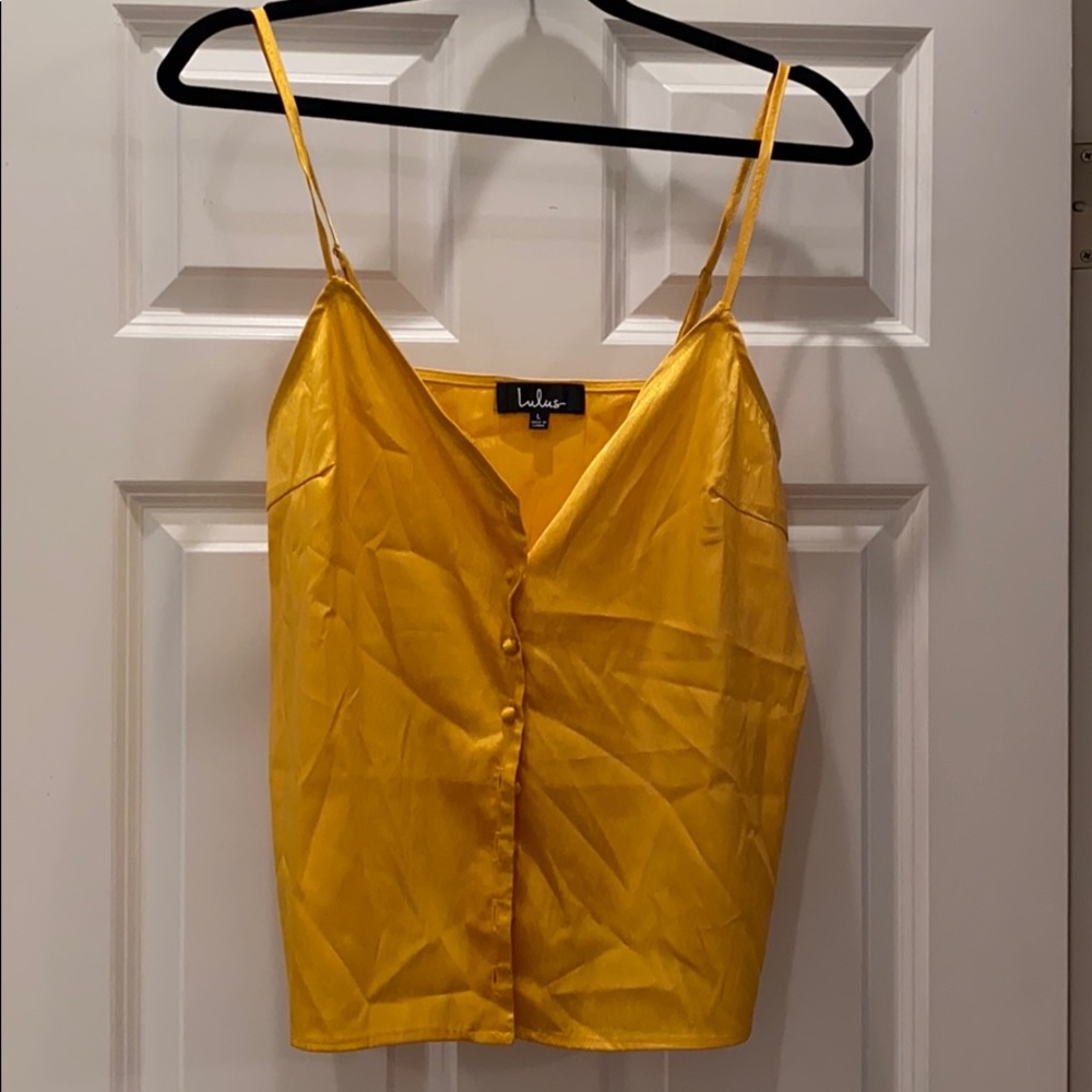 Gold cami